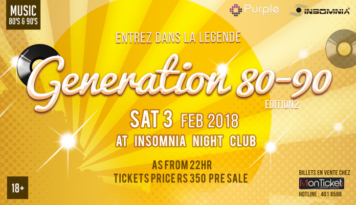 Soirée année 80 Ile Maurice Soirée année 80 Ile Maurice