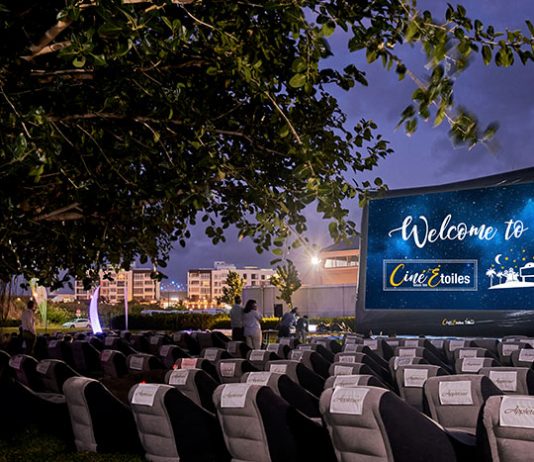 Ciné sous les étoiles ile maurice maurisique