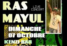 Un Dimanche En Musique : Ras Mayul Ras Mayul Live concert au Kenzy Bar