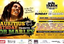 Hommage à Bob Marley un concert le 3 mars au Jam Inn