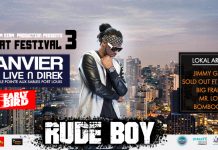 Afro Beat Festival 3 : Rude Boy et des artistes locaux sur scène Afro Beat Festival 3 : Rude Boy et des artistes locaux sur scène