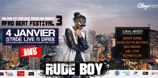 Afro Beat Festival 3 : Rude Boy et des artistes locaux sur scène